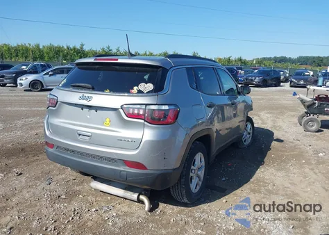 2020 Jeep Compass Sport Fwd from USA, damaged, VIN 3C4NJCAB4LT224884